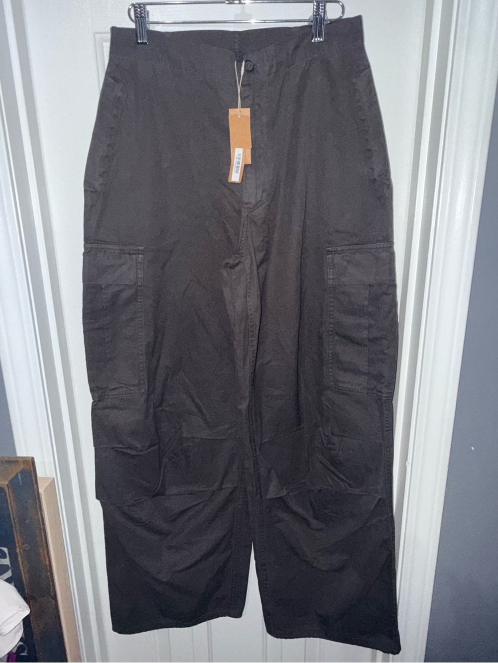 Skims outdoor woven onyx Cargo Pants - Casual Utility Style NWT XS